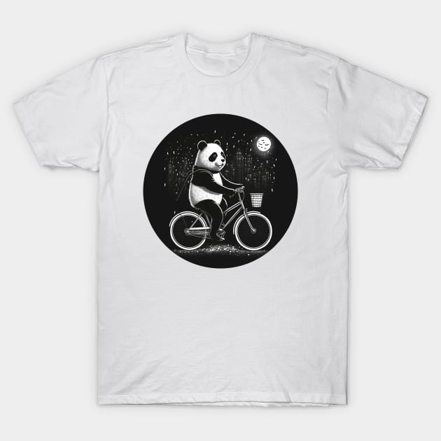 Panda Story T-Shirt by i2studio